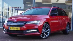 Rood Gebruikt 2021 Skoda Superb Business Line Stationwagen | € 22.899 (Eerlijke prijs)