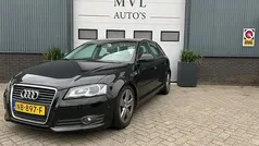 Zwart Gebruikt 2009 Audi A3 Sportback Attraction Hatchback | € 5.990 (Eerlijke prijs)