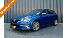 Blauw Gebruikt 2017 Renault Mégane GrandTour GT Stationwagen | € 16.950 (Eerlijke prijs)