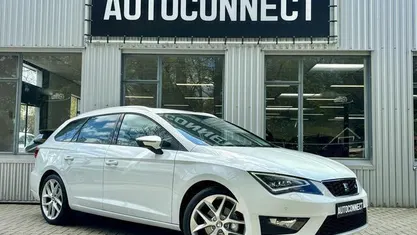 Occasion Seat Leon ST FR 125 PK (91 kW) 2016 Wit Stationwagen
