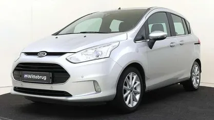 Grijs (metallic) Occasion 2017 Ford B-MAX Titanium MPV | € 9.425 (Eerlijke prijs)