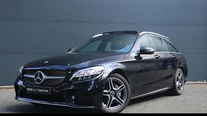 Zwart Gebruikt 2019 Mercedes C180 Business Stationwagen | € 21.350 (Eerlijke prijs)