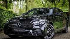 Zwart Gebruikt 2022 Mercedes E300 AMG line Stationwagen | € 43.750 (Super prijs)