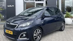 Blauw Gebruikt 2014 Peugeot 108 Allure Hatchback | € 6.950 (Eerlijke prijs)