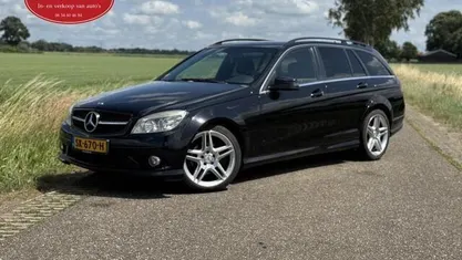 Occasion Mercedes C200 136 PK (100 kW) 2009 Zwart Stationwagen