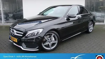 Zwart Occasion 2017 Mercedes C180 Business Sedan | € 17.795 (Eerlijke prijs)