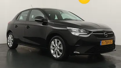 Zwart Occasion 2021 Opel Corsa Edition Hatchback | € 12.899 (Eerlijke prijs)