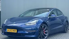 Blauw Gebruikt 2020 Tesla Model 3 Performance Sedan | € 24.899 (Eerlijke prijs)