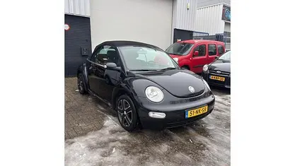 Zwart Occasion 2003 VW Beetle Cabriolet | € 1.999 (Eerlijke prijs)