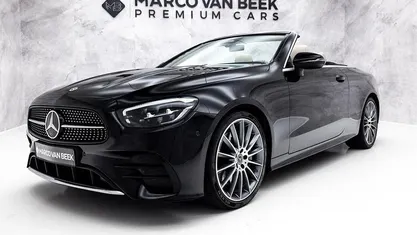 Zwart Occasion 2023 Mercedes E300 AMG line Cabriolet | € 59.850 (Eerlijke prijs)
