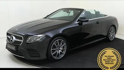 Zwart Occasion 2018 Mercedes E400 AMG Cabriolet | € 41.945 (Eerlijke prijs)