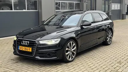 Zwart Gebruikt 2011 Audi A6 Proline Stationwagen | € 11.750 (Goede deal)