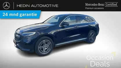 Zwart Occasion 2021 Mercedes EQC400 Business SUV | € 39.900 (Eerlijke prijs)