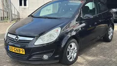 Zwart Gebruikt 2008 Opel Corsa Enjoy Hatchback | € 1.999 (Super prijs)