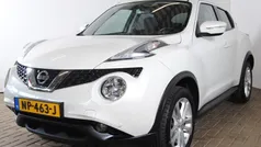 Wit, metallic lak Gebruikt 2016 Nissan Juke Acenta SUV | € 9.945 (Eerlijke prijs)