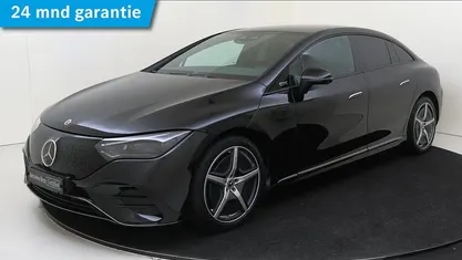 Zwart Gebruikt 2023 Mercedes EQE350 AMG line Sedan | € 49.945 (Eerlijke prijs)