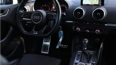 Zwart Gebruikt 2017 Audi A3 S-Line Hatchback | € 16.750 (Eerlijke prijs)