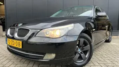 Zwart (metallic) Gebruikt 2008 BMW 525 Executive Sedan | € 3.995 (Super prijs)