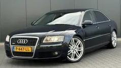 Zwart, metallic lak Gebruikt 2005 Audi A8L Proline Sedan | € 12.995