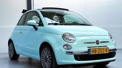 Groen Gebruikt 2015 Fiat 500C Lounge Cabriolet | € 8.750 (Goede deal)