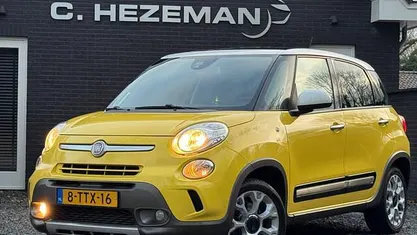 Geel Gebruikt 2014 Fiat 500L Trekking MPV | € 8.945 (Eerlijke prijs)