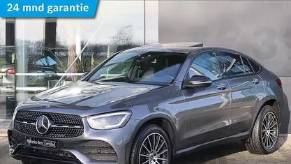 Grijs Occasion 2021 Mercedes GLC300 AMG line Coupé | € 47.555 (Eerlijke prijs)