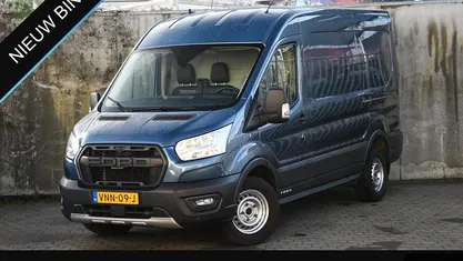Blauw Occasion 2021 Ford Transit Trend Van | € 19.950 (Eerlijke prijs)