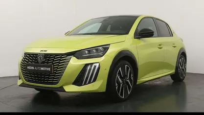 Geel Occasion 2024 Peugeot e-208 GTi Hatchback | € 25.745 (Eerlijke prijs)