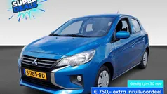 Blauw Gebruikt 2023 Mitsubishi Space Star Hatchback | € 13.940 (Eerlijke prijs)