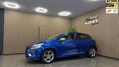 Blauw Occasion 2017 Renault Clio IV Intens Hatchback | € 8.975 (Eerlijke prijs)