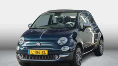 Blauw, metallic lak Gebruikt 2021 Fiat 500C Comfort Cabriolet | € 15.490 (Eerlijke prijs)