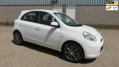 Wit Gebruikt 2013 Nissan Micra Acenta Hatchback | € 5.950 (Eerlijke prijs)