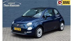 Blauw Gebruikt 2019 Fiat 500 Lounge Hatchback | € 10.950 (Eerlijke prijs)