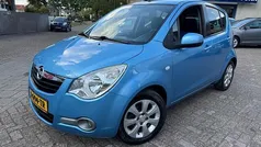 Blauw, metallic lak Gebruikt 2010 Opel Agila Selection Hatchback | € 2.650 (Eerlijke prijs)