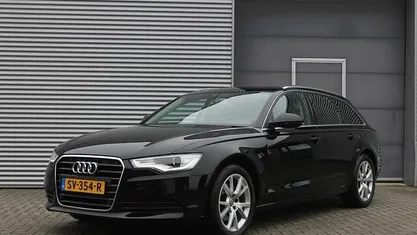 Zwart Gebruikt 2014 Audi A6 Business Stationwagen | € 12.999 (Goede deal)