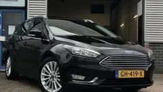 Zwart, metallic lak Gebruikt 2015 Ford Focus Titanium Stationwagen | € 8.950 (Eerlijke prijs)