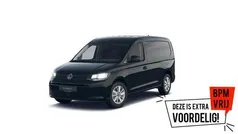 Zwart Nieuw 2024 VW Caddy Maxi Style MPV | € 34.850 (Eerlijke prijs)