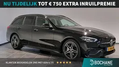 Zwart Gebruikt 2022 Mercedes C200 AMG line Stationwagen | € 39.695 (Eerlijke prijs)
