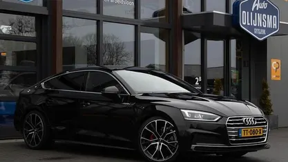 Occasion Audi A5 Sportback S-Line 150 PK (110 kW) 2018 Zwart Hatchback