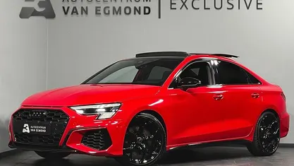 Rood Gebruikt 2021 Audi S3 S-Line Sedan | € 45.999 (Eerlijke prijs)