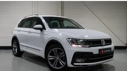 Wit Gebruikt 2017 VW Tiguan R-line SUV | € 25.945 (Eerlijke prijs)