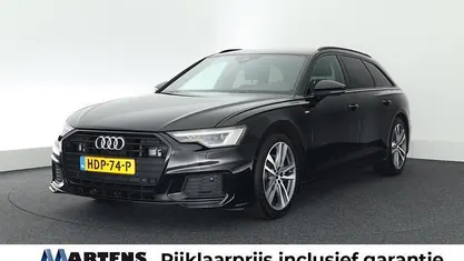 Occasion Audi A6 S-Line 204 PK (150 kW) 2021 Zwart Stationwagen