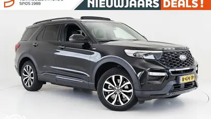 Zwart Occasion 2022 Ford Explorer ST-Line SUV | € 49.240 (Eerlijke prijs)