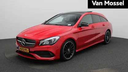 Occasion Mercedes CLA180 Shooting Brake Business 136 PK (100 kW) 2019 Rood Stationwagen