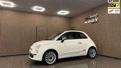Wit Occasion 2010 Fiat 500C Lounge Cabriolet | € 6.450 (Eerlijke prijs)