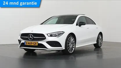 Wit Gebruikt 2024 Mercedes CLA250e AMG line Sedan | € 34.850 (Super prijs)