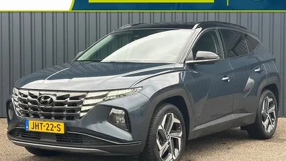 Blauw Occasion 2022 Hyundai Tucson Premium SUV | € 31.535 (Eerlijke prijs)