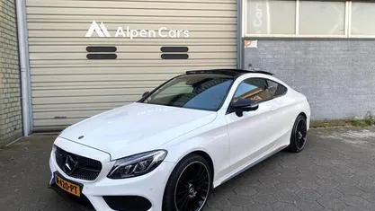 Wit Occasion 2016 Mercedes C300 Prestige Coupé | € 25.950 (Eerlijke prijs)