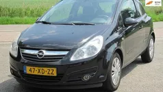 Zwart Gebruikt 2007 Opel Corsa Enjoy Hatchback | € 3.450 (Eerlijke prijs)