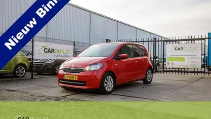 Occasion Skoda Citigo Ambition 75 PK (55 kW) 2012 Rood Hatchback